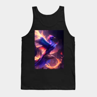 Colourful Pheonix bird Tank Top